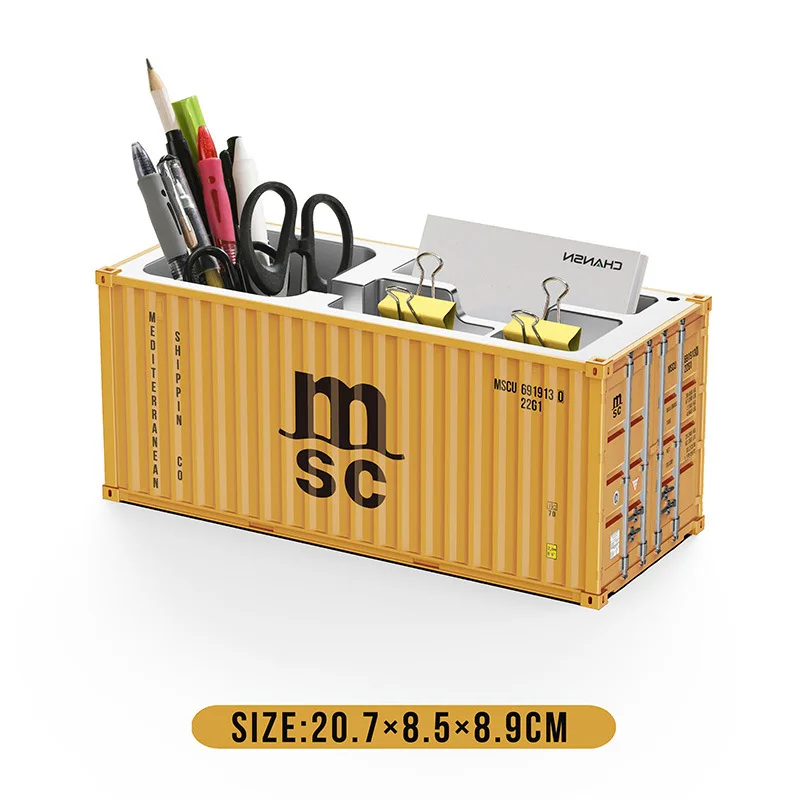 Zhongchen حاوية نموذج محاكاة صندوق تخزين الحاويات هدية إبداعية هدية الأعمال نمط الطباعة القابل للتخصيص