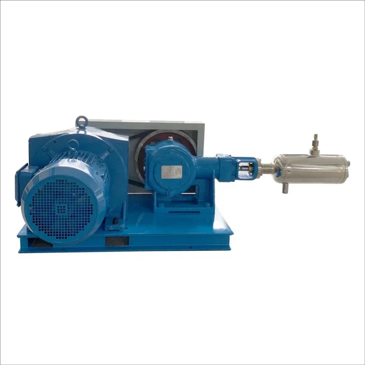 400-800L/h Horizontal Cryogenic Seal Pump Plunger Pump High Pressure