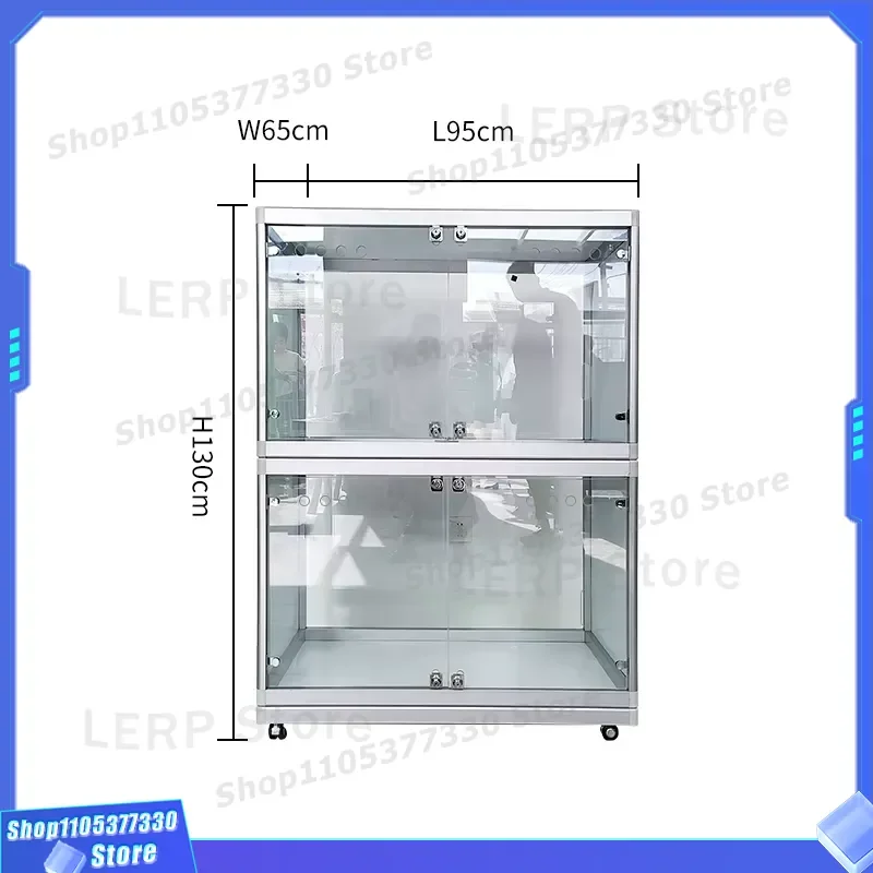 Durable Aluminum Alloy Cat House Villa Multifunctional Breeding Cage With Wheels Professional Pet Enclosure For Indoor Use