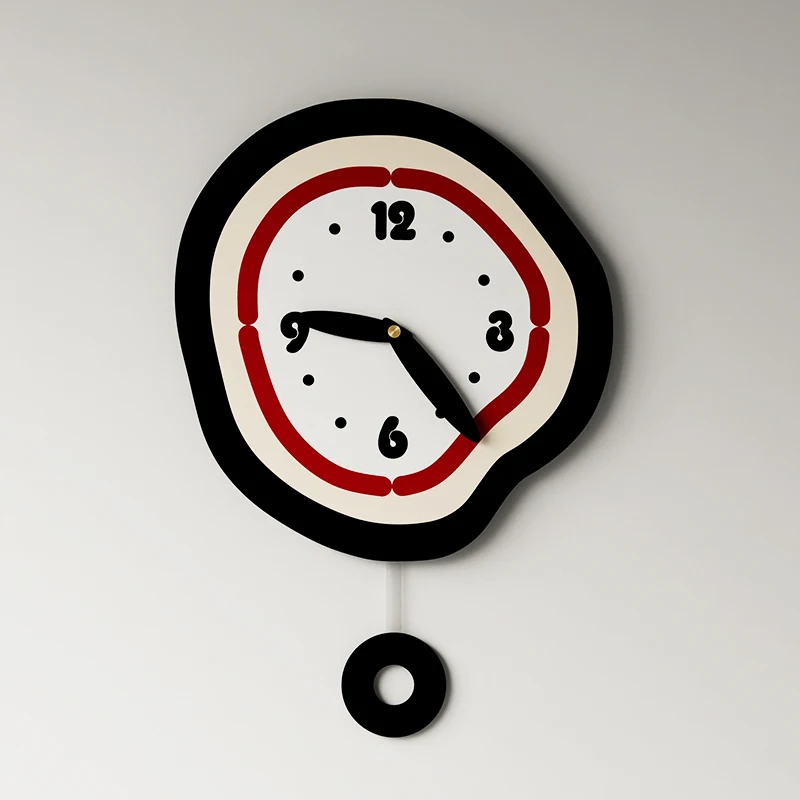 Aesthetic Creative Wall Clock Xenomorph Romantic European High Quality Fashion Wall Clocks Design Cartoon Horloge Murale Decor