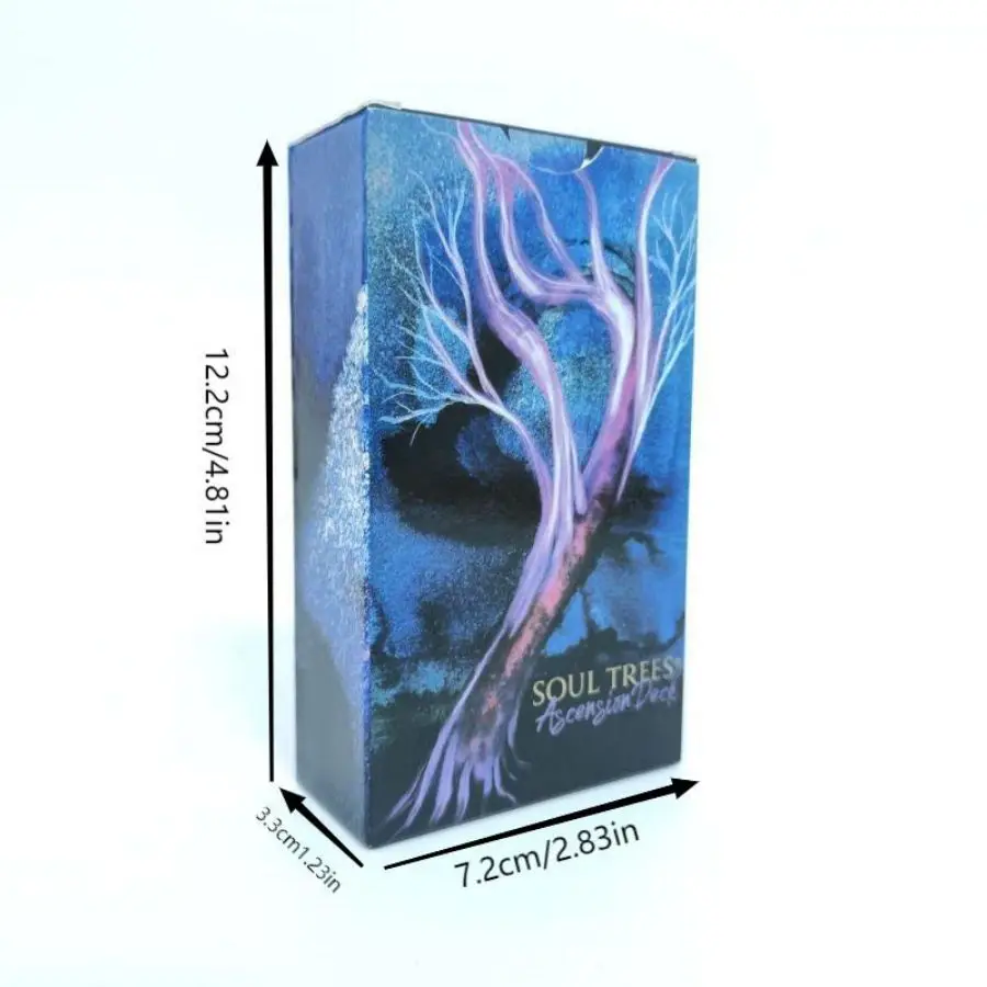 New 12x7cm Soul Trees Ascension Deck 80 Cards/Set With Instruction For Family Friends Party Interaction Board Games