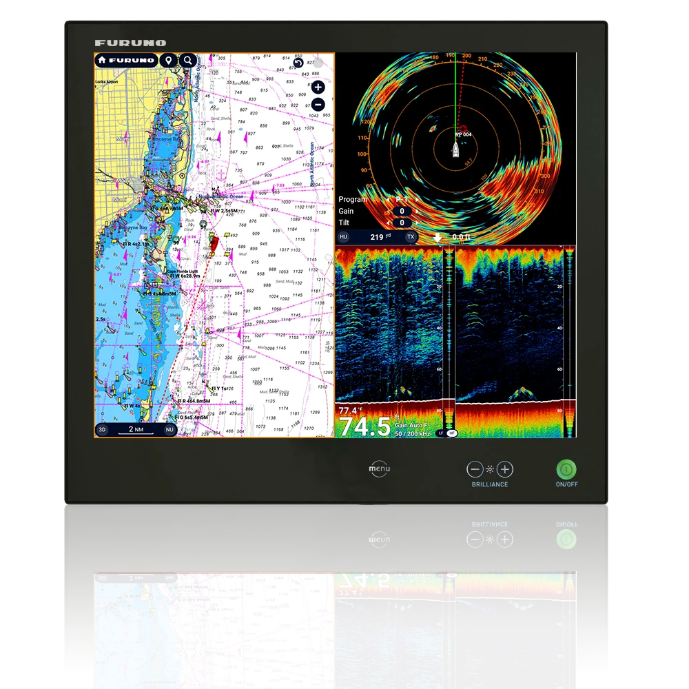 Original New MU195T Multi Touch Marine Display