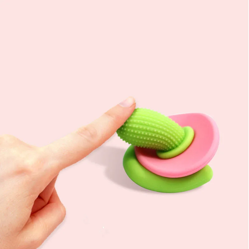 Food Grade Silicone Teething Pacifier Attache Cactus Silicone Teether for Baby Nipple Chain Molar Tool Children Care Toy