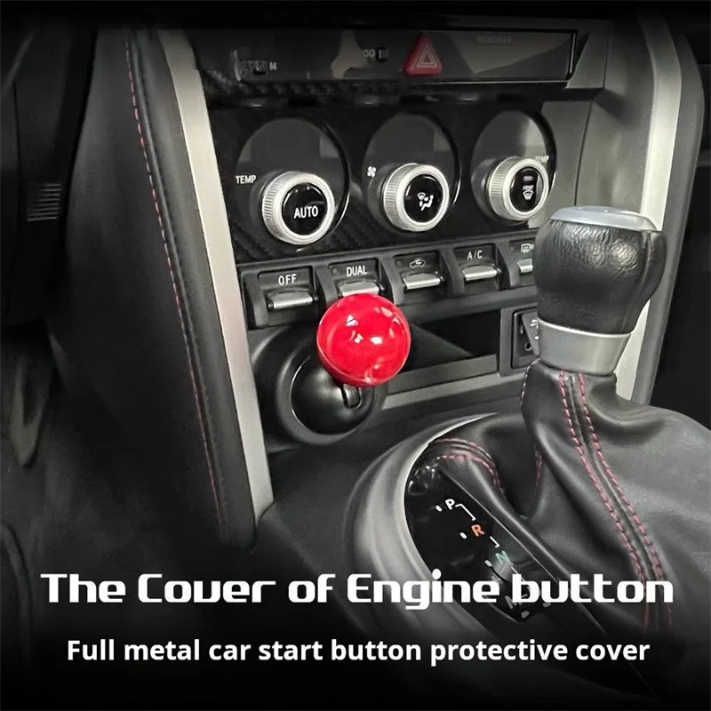

Car one button start decorative cover ball pull rod car technology sense ball type one button start button car decoration modifi