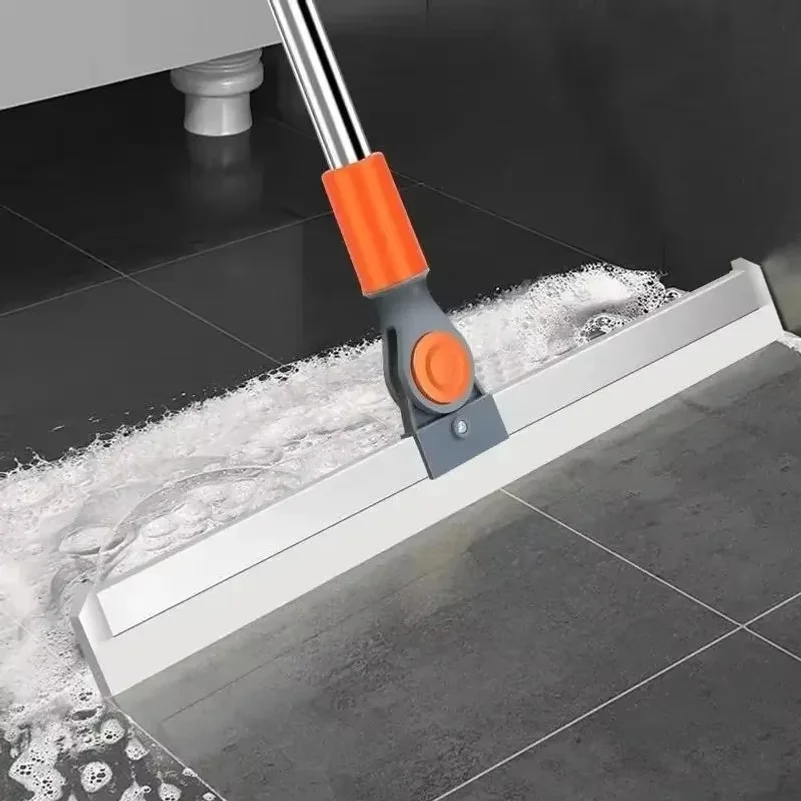 Silicone Scraper Broom Magic Wiper For High Place Glass Floor Mop Household Bathroom - Water Sweeping Tool Cleaning Tools
