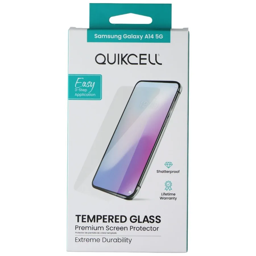 Tempered Glass Screen Protector for Samsung Galaxy A14 5G