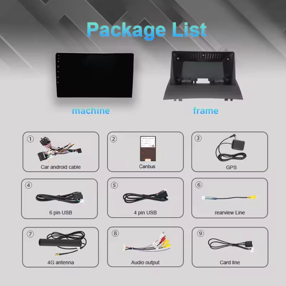 For Renault Megane 2 2002-2009 2K QLED Android 16 Android Car Radio Multimedia Video Player GPS Stereo CarPlay 4G Navigationv BT