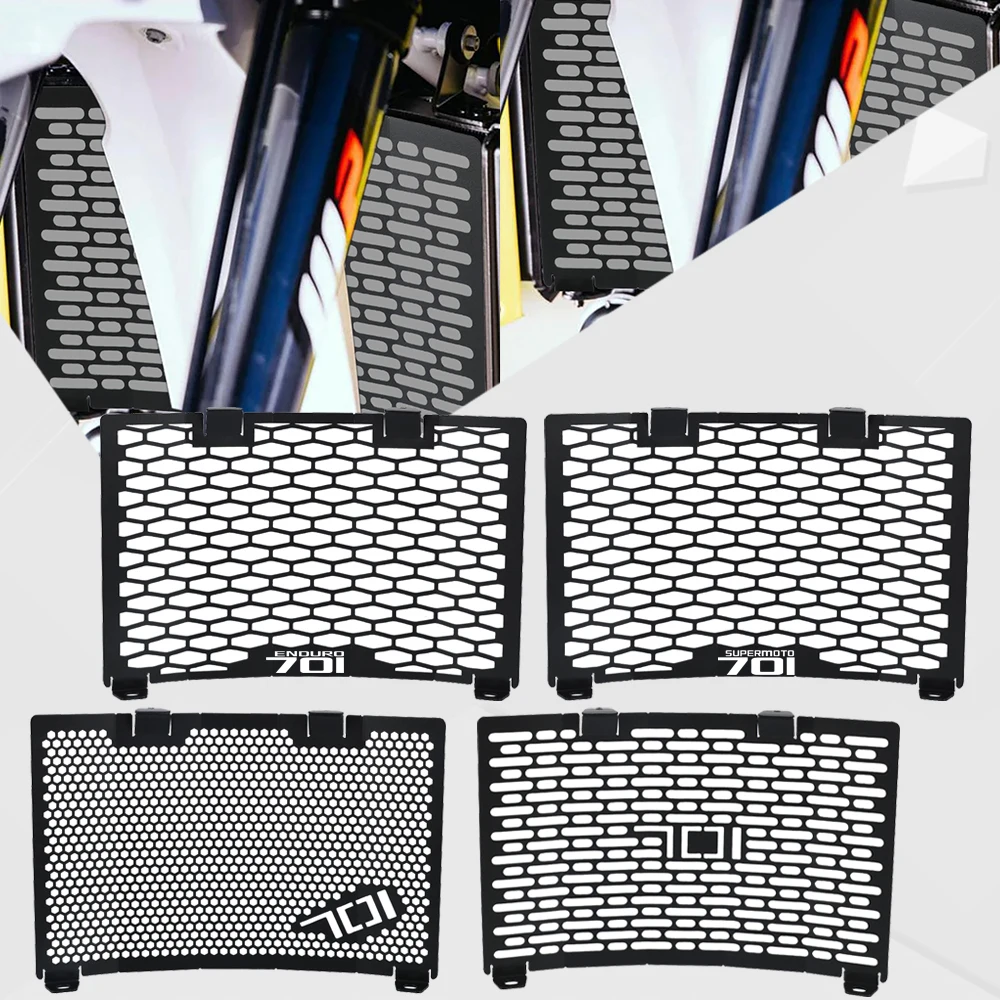 

For Husqvarna 701 Supermoto 701 Enduro 2016 2017 2018 2019 2020 2021 2022 2023 Motorcycle Radiator Guard Grille Cover Protection