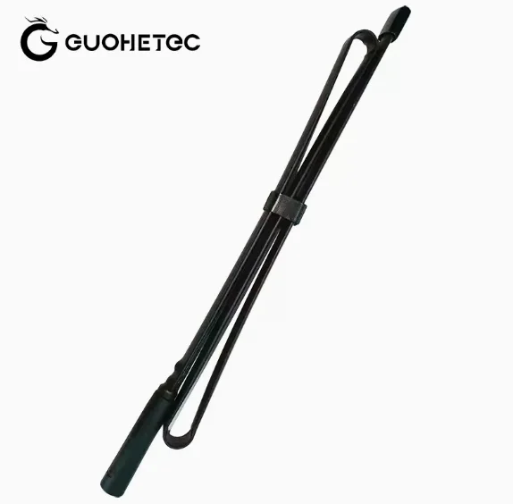 GUOHETEC PMR-171 Whip Portable UHF VHF Antenna Transceiver Piggyback Folding Antenna TBR-119 Simple Durable Portable TNC Antenna