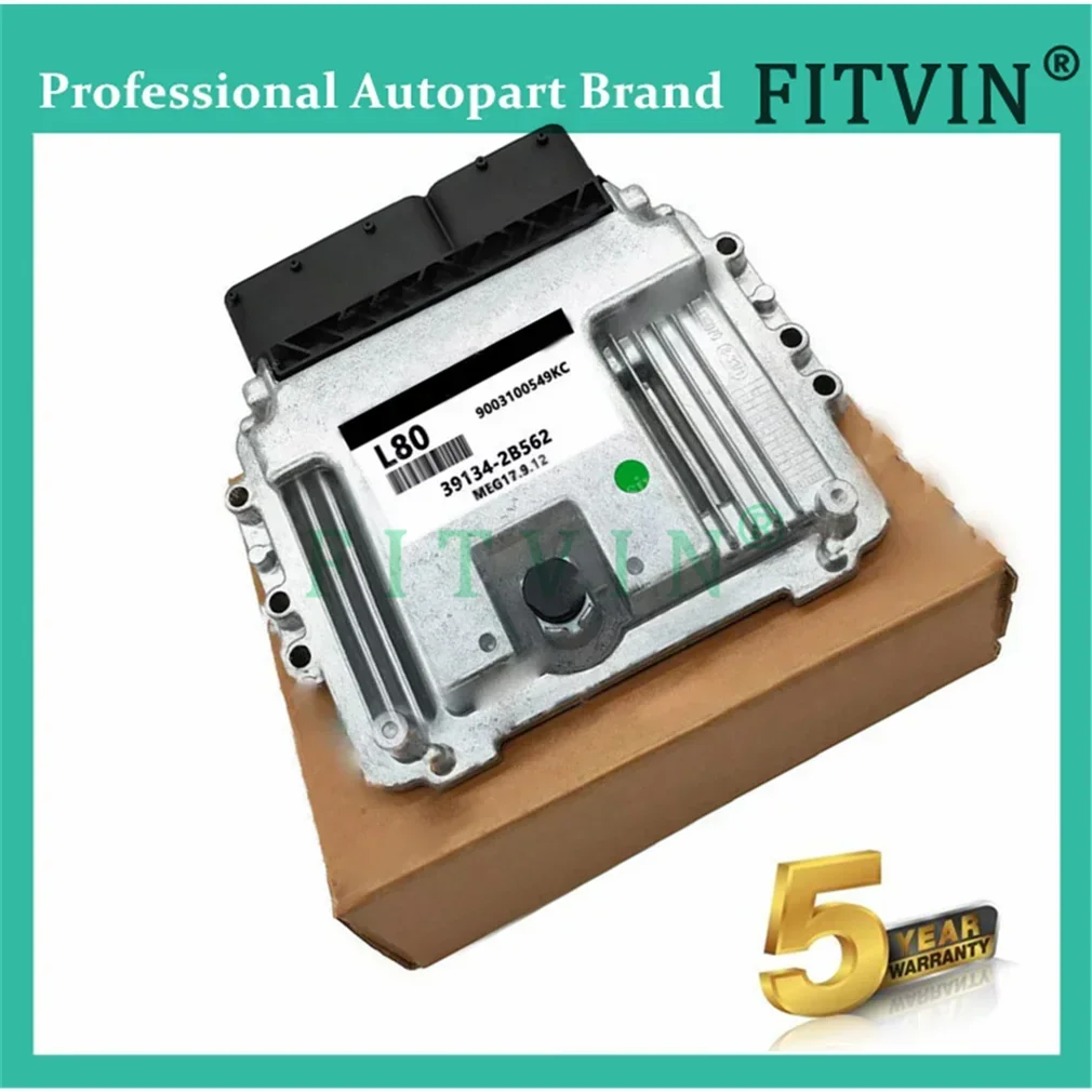 New ECU Original Car Engine Computer Board Electronic Control Unit 39134-2B562 Fit for Hyundai-MEG17.9.12.1 L80 391342B562