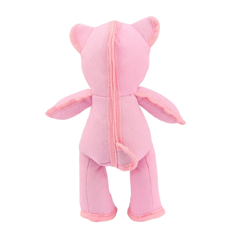 Hundespielzeug, herrschsüchtige Kauen, Plüschhunde, Quietschspielzeug, Teddybär, hält beschäftigt, langlebig, robust, robustes Kauspielzeug für Hunde, große Hunde – Detail 8