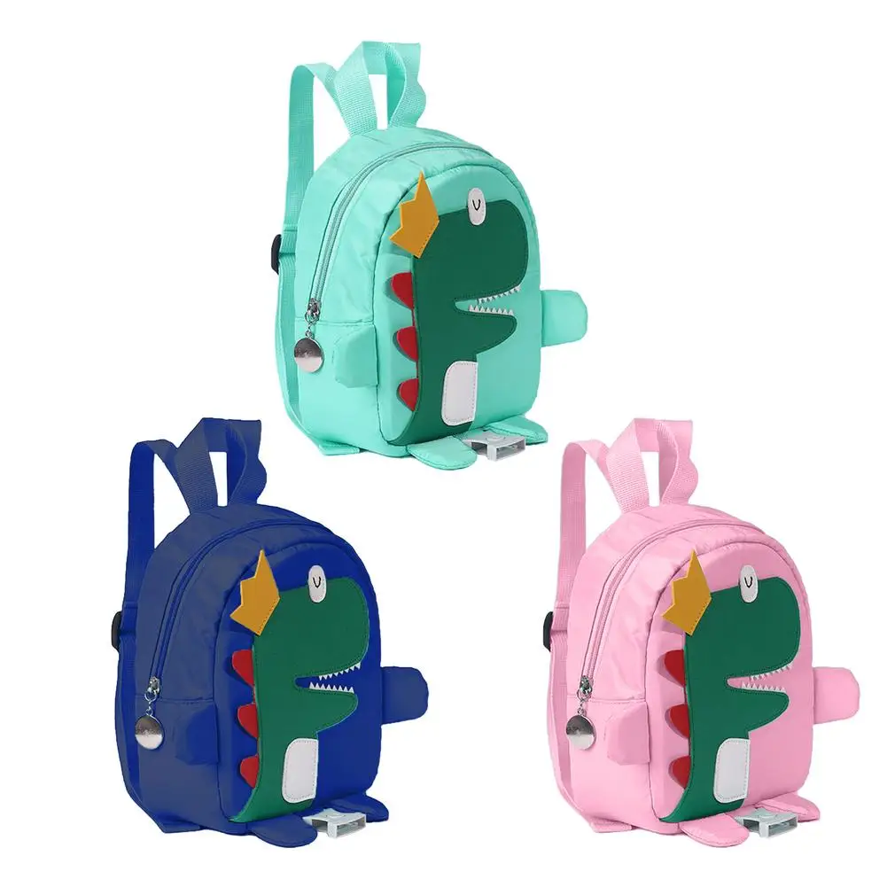 Cute Owl Dinosaur Baby Safety Harness Backpack Toddler Anti-lost Bag Children Comfortable Schoolbag Toddler Anti Lost Wrist Link