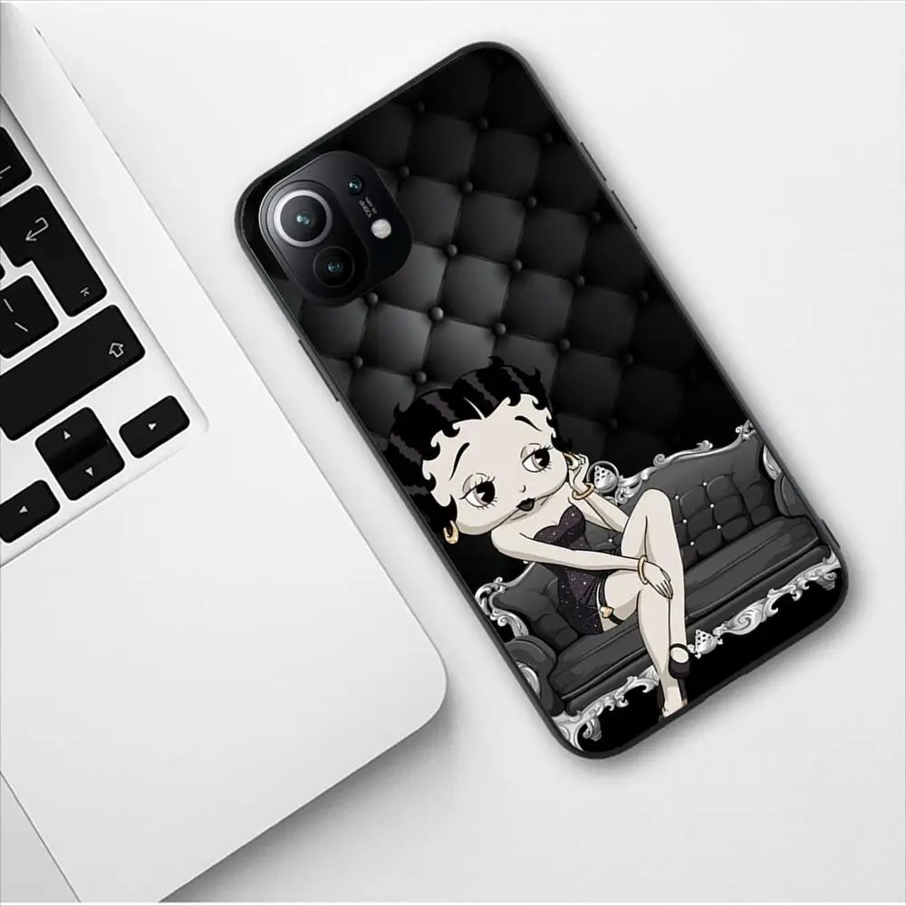 Sexy Girl B-Betty Black Phone Case For Xiaomi 13 12 11T 9 11 10C 9T 8 9SE 11i Lite Ultra Note10 Poco F3 M4 M3 Pro TPU Soft Cover