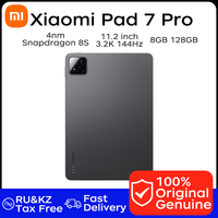 2024 Xiaomi Pad 7 Pro Tablet 11.2 Inch 3.2K 144Hz LCD Screen 4nm Snapdragon 8S CPU 8GB 128GB 8850mAh 67W Fast Charge 32MP+50MP
