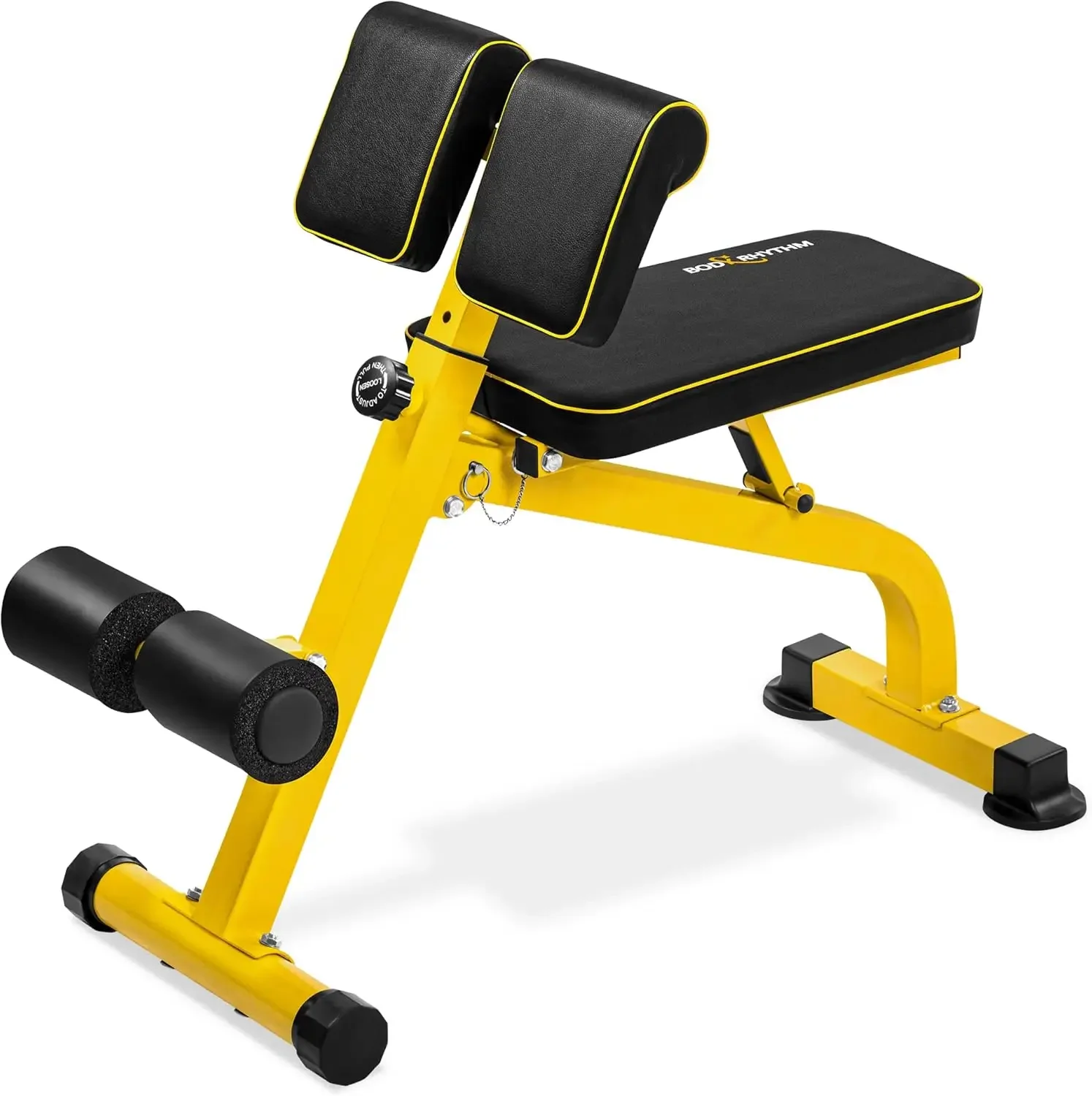 Adjustable Weight Bench for Full Body Strength Training, Ab/Back Hyper Roman Chair, Adjustable Ab Sit up Benc