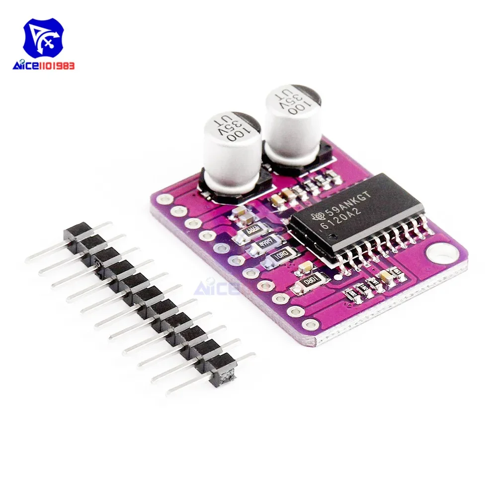 CJMCU-612 High Fidelity Stereo Headphone TPA6120 Amplifier Board Low Power Audio Amplifier Module with Pin