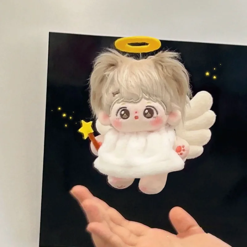 10cm Cotton Doll Clothing Flying Magic Angel Series Without Attributes Universal Cute Dressing Doll Clothing Suit Kawaii Dress