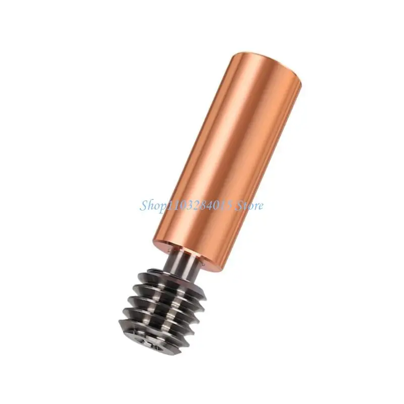 R6FF 3D Printer Part Bimetal Heat Break Alloy Throat Smooth Thread Heatbreak