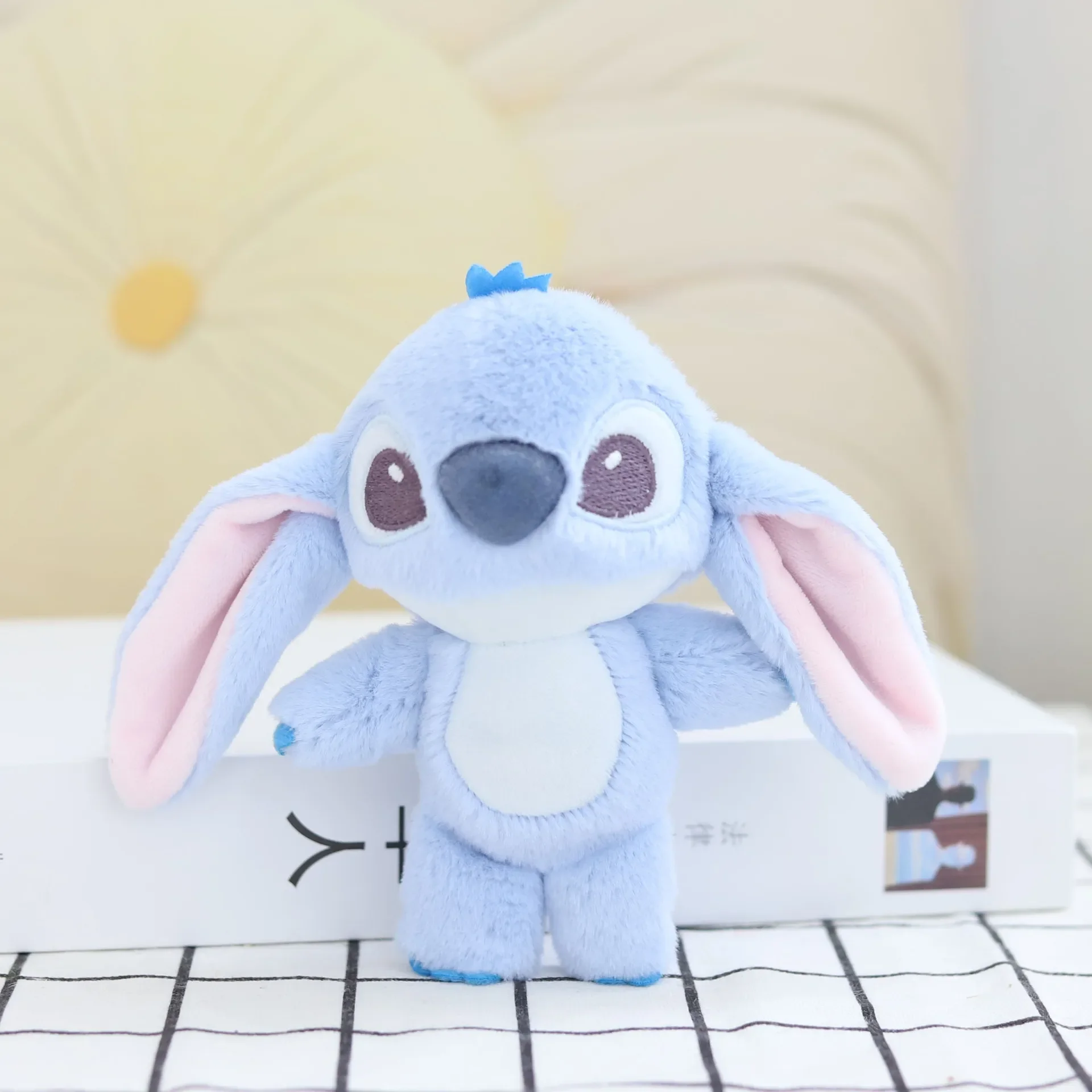 Disney Stitch Keychain Plush Toy Backpack Pendant Decoration Children\'s Toy Soft and Comfortable Stuffed Doll