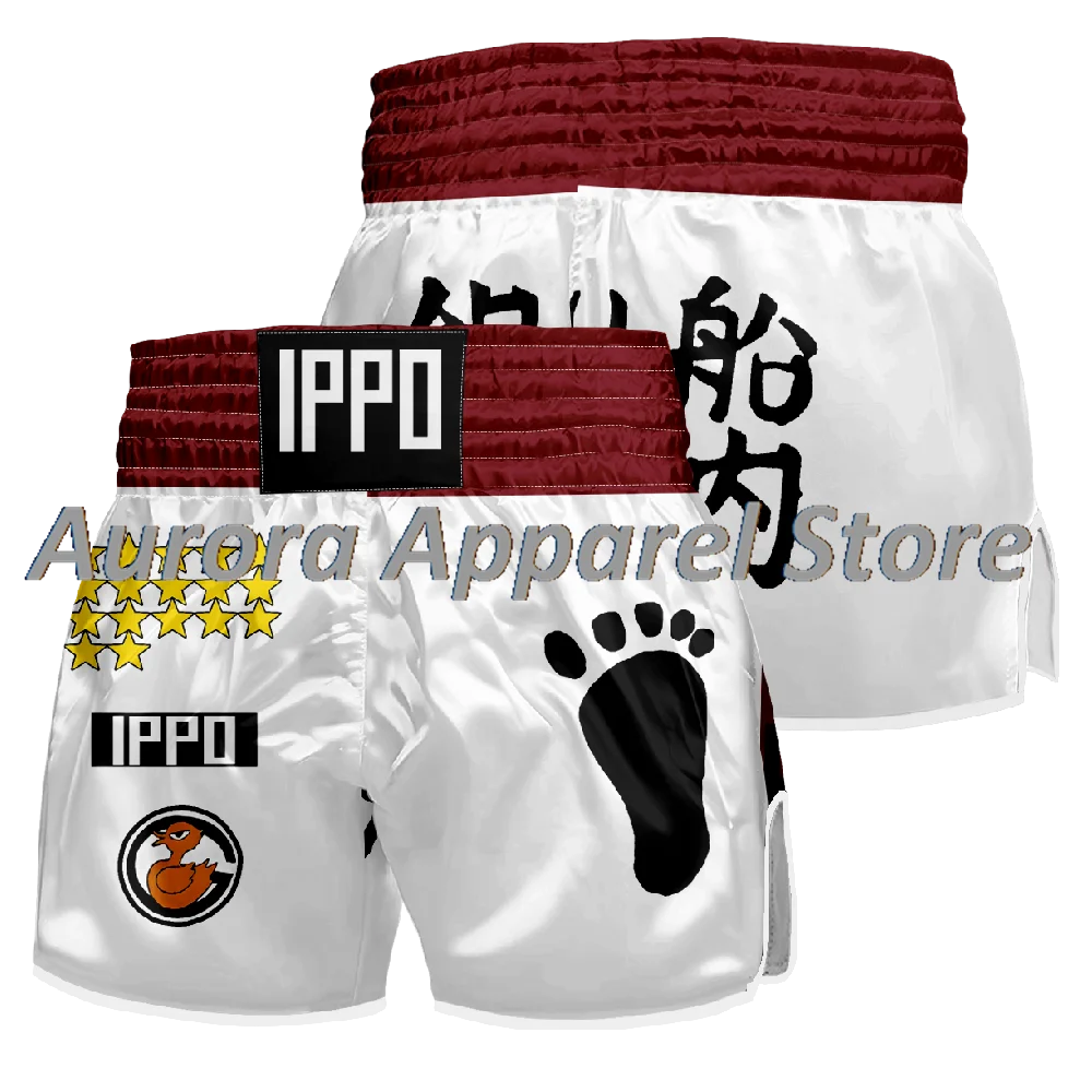 

Hajime No Ippo Kamogawa Boxing Gym High-Waisted Shorts – Unisex Anime Boxing Training Pants for Men & Women