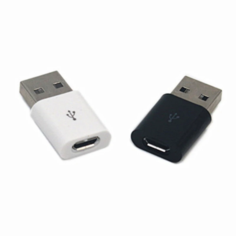 New USB Male to Micro USB Female OTG Adapter Converter Data Charger ABS For Phone Tablet PC High Speed Data Rate Up to 480Mbps