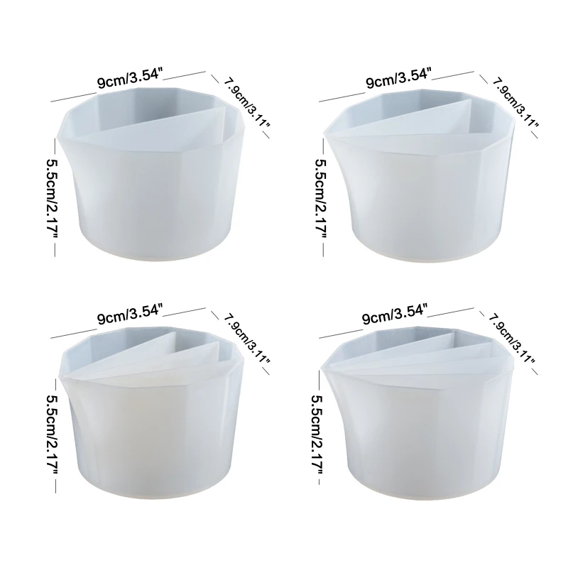 Toning Cup Crystal Epoxy Resin Distributing Cup Mixing Cup for Distribution Drop shipping