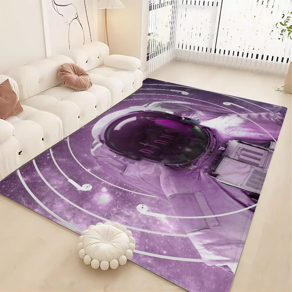 

Astronaut Long Rugs Nordic Style Home Doormat Bathroom-Toilet Mats Bedroom Bedside Area Rugs