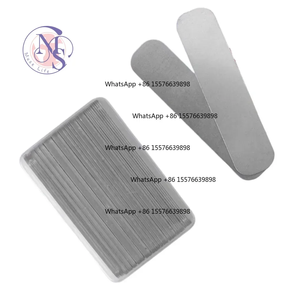 50Pcs CNC Lathe Shim Set, 0.1-0.5mm Metal Spacer Gasket for Tool Holder