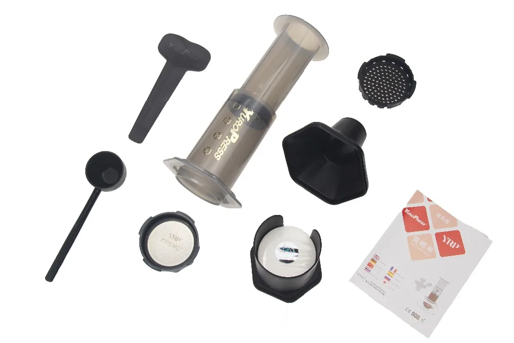 Espresso-Kaffeemaschine Tragbare French Press Barista-Werkzeuge Kaffeekanne Luftpresse Filterkaffeemaschine Filterpapier 64mm 350 Stück – Detail 4