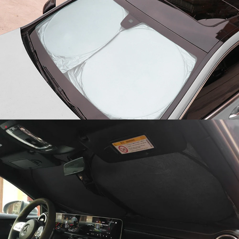 For Suzuki Alto Baleno Celerio Ciaz Equator Ertiga Grand Vitara Ignis Jimny S-Cross Swift SX4 Vitara Car Windshield Sunshades