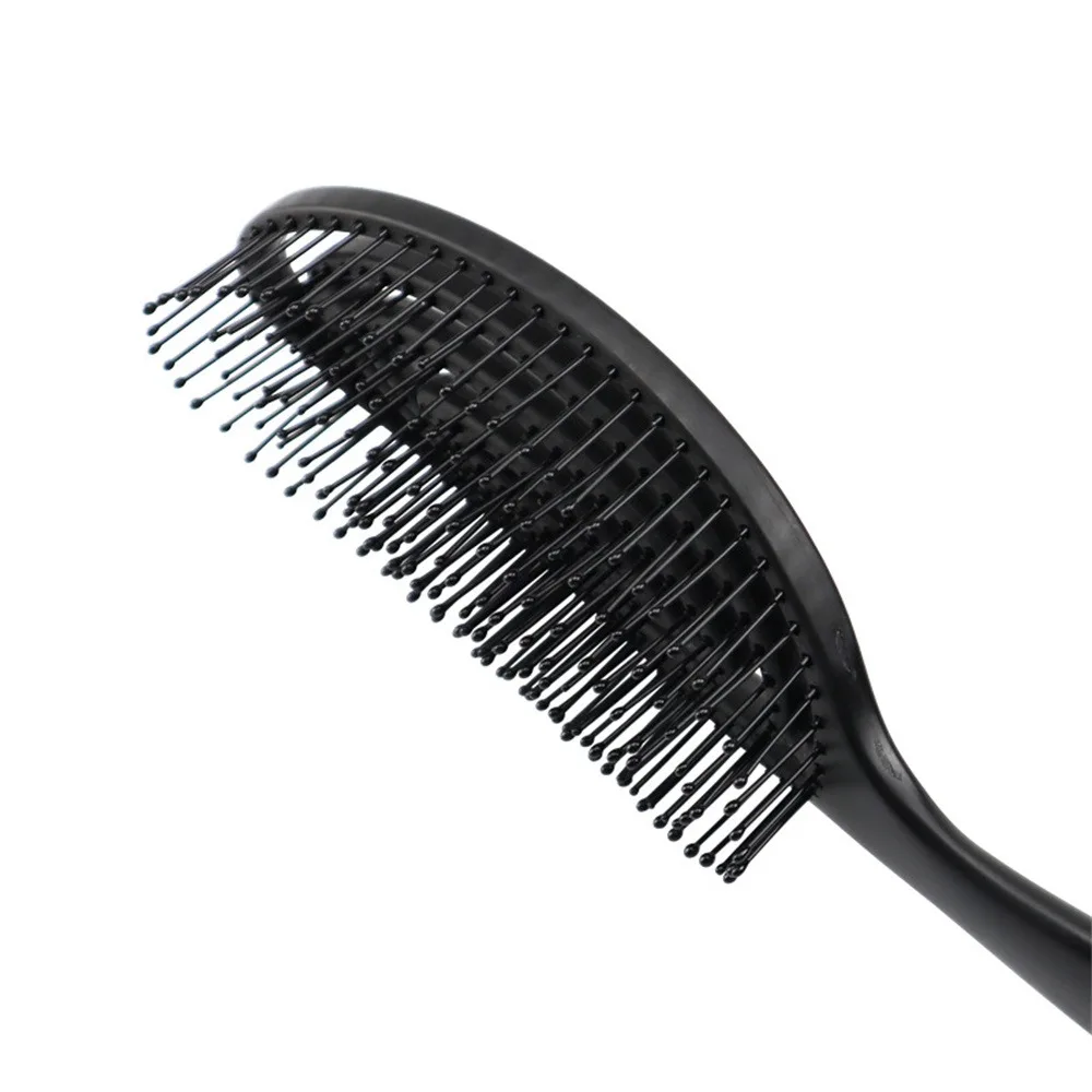 Hollow Round Hair Comb Anti Detangling Wet And Dual-use Mosquito Incense Comb Hairdressing Styling Dual Purpose Comb