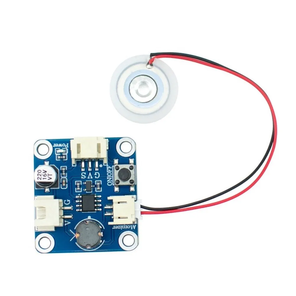 Piezo Transducer Air Humidifier Module High-frequency Vibration Fine Mist Output 3-4.5V Low Voltage Advanced Atomization Module