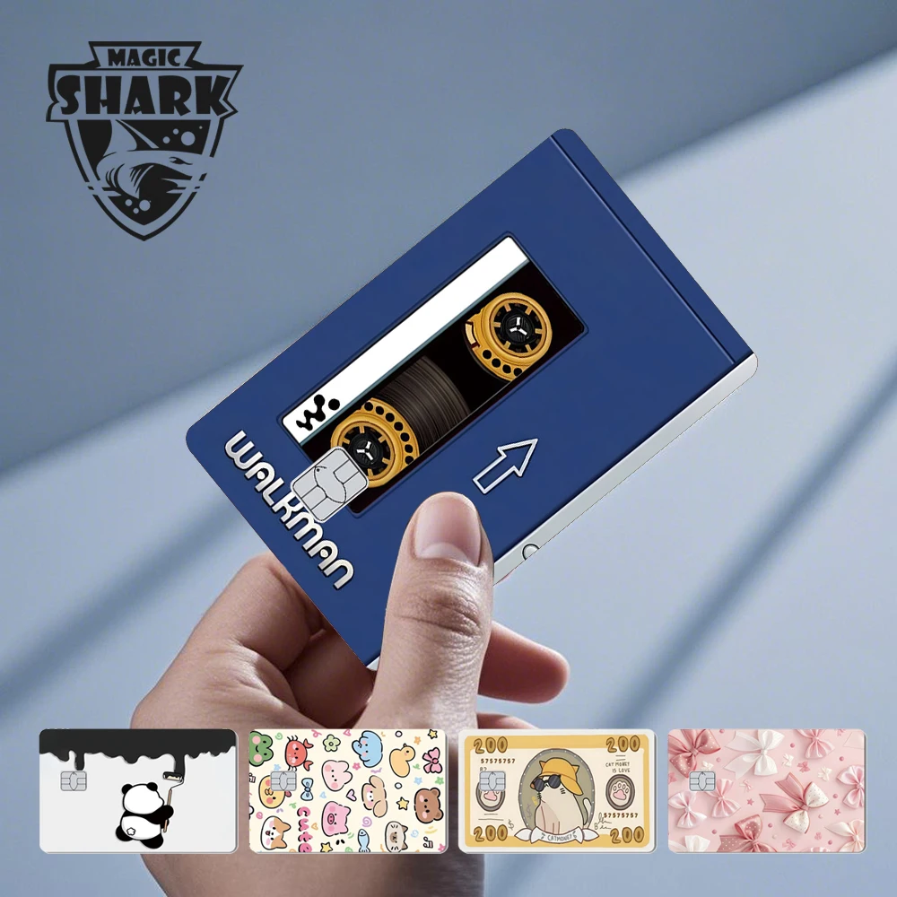 Board Game Card - Magic Shark Panda Chips Bow Tape