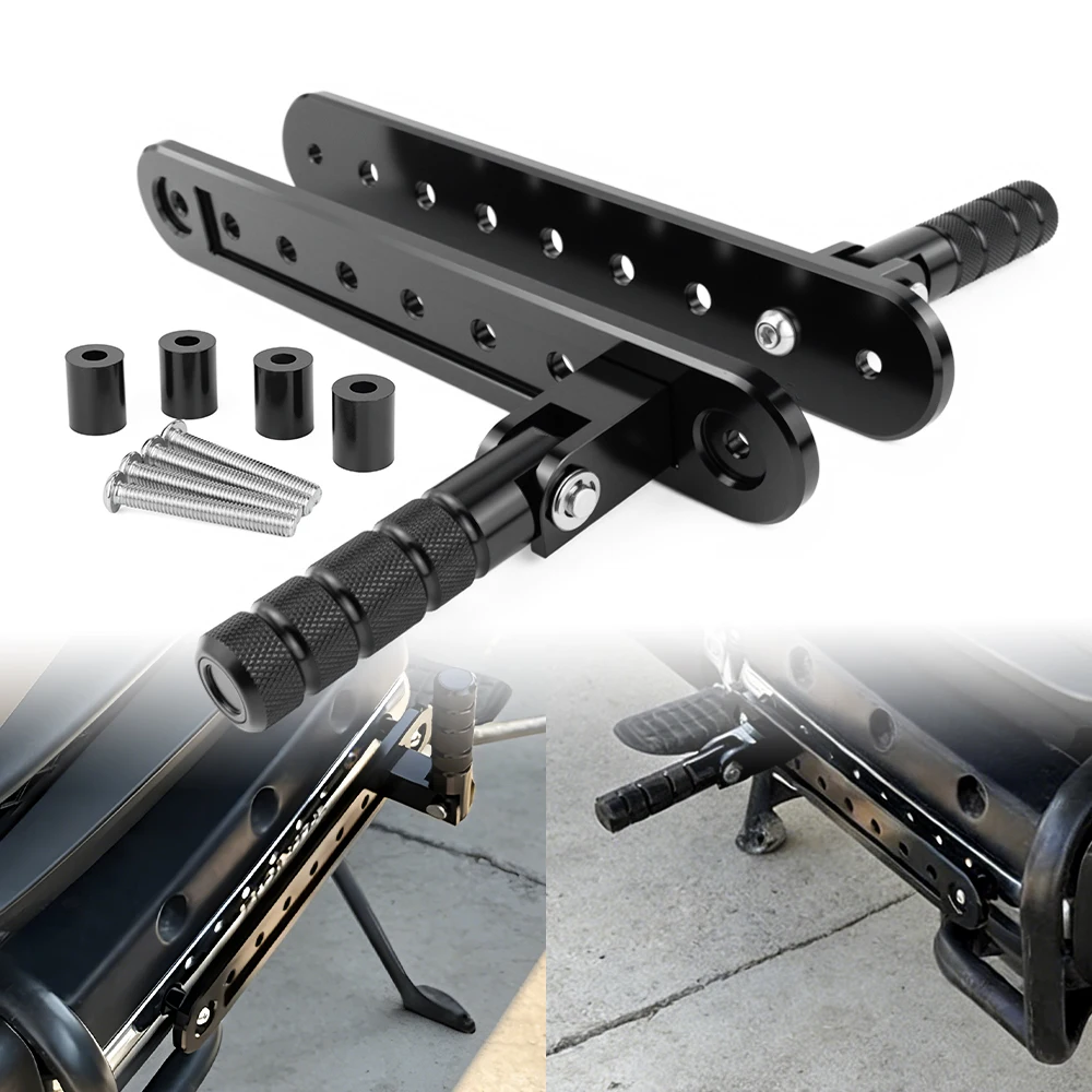 Motorcycle Rider Adjustable Foot Pegs For Honda GL1800 Gold Wing 2004-2013 2014 2015 2016 2017 Footrest Kit Highway Peg Mounts
