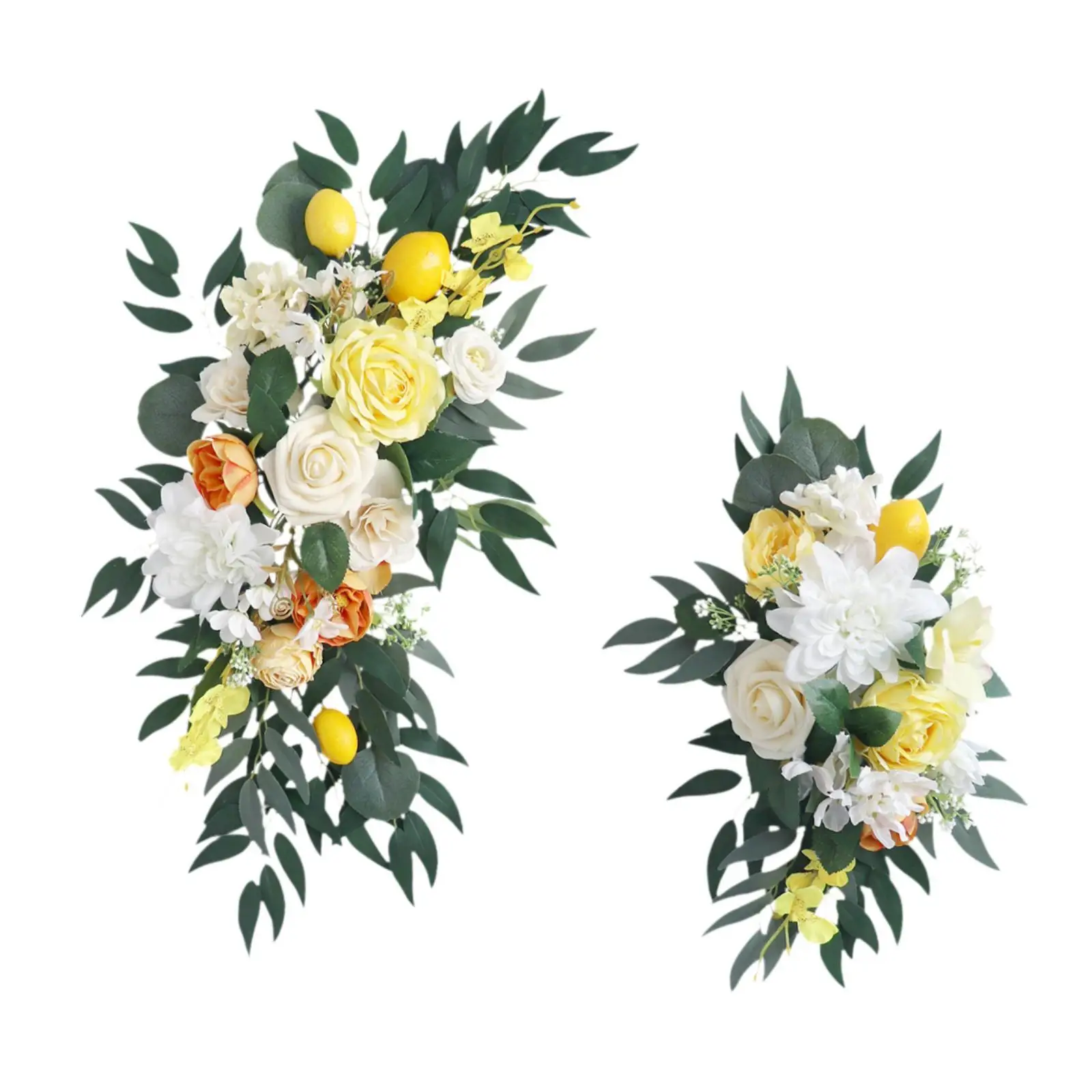 

2-х шт., свадебная арка, цветы, свадебная арка, венок для праздничного орнамента
