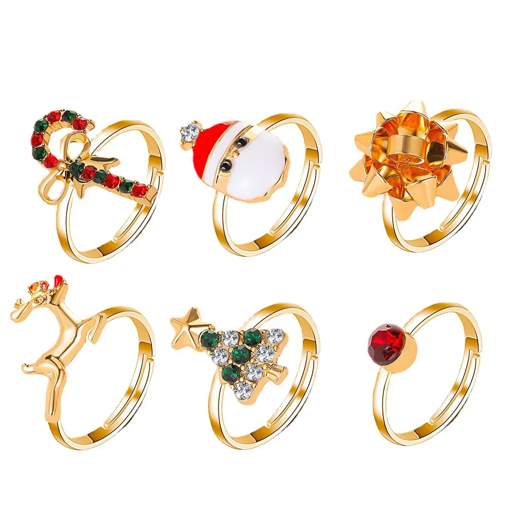 

40pcs Wholesale of Christmas Ring Sets