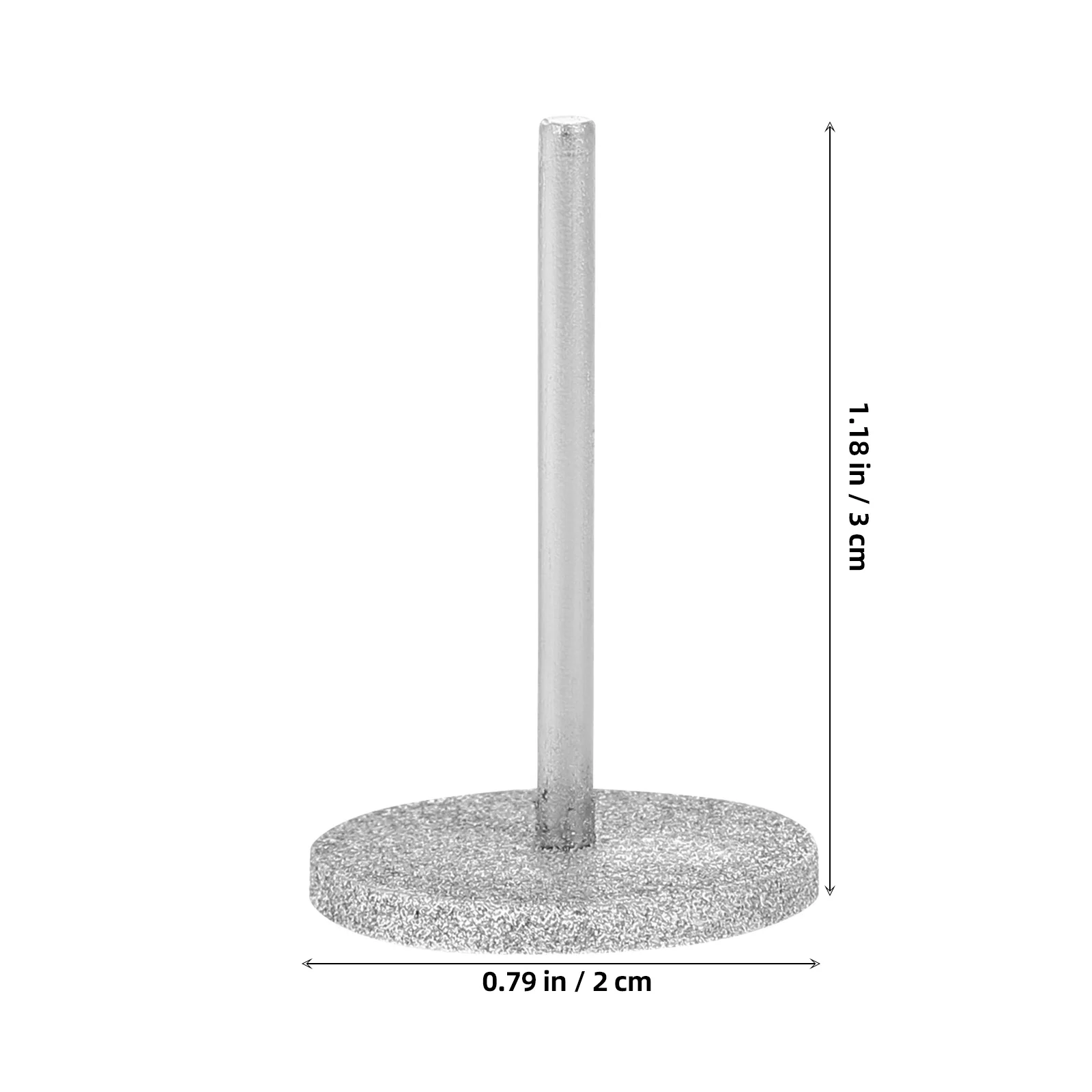 3 stuks ronde nagelboren diamant platte schuurschijven voor manicure pedicure elektrische nagelboor accessoires diamant schuurschijf