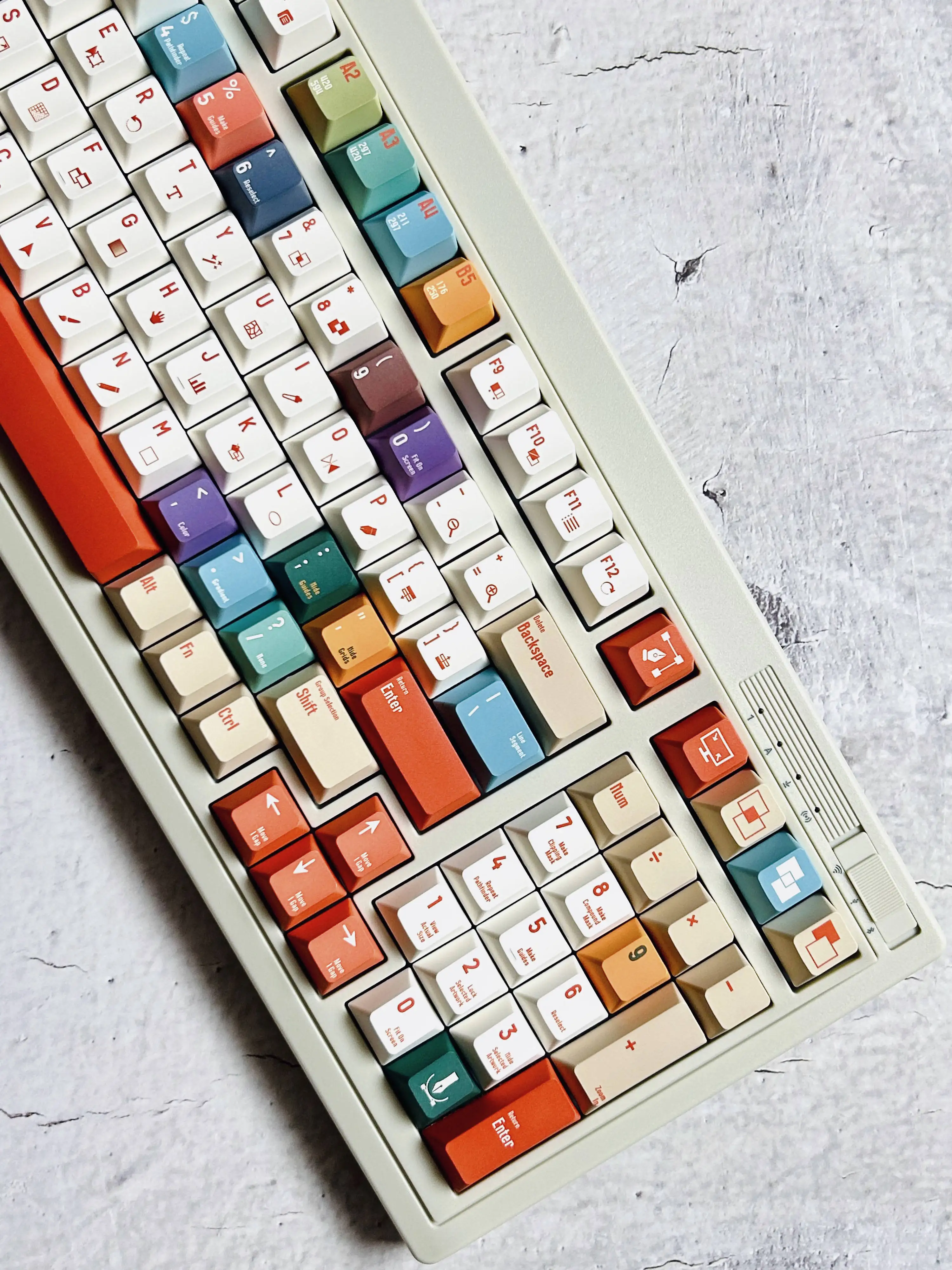 AIER Keycap 155 Keys PBT Keycaps Cherry Profile DYE-SUB Personalized For Mechanical Keyboard