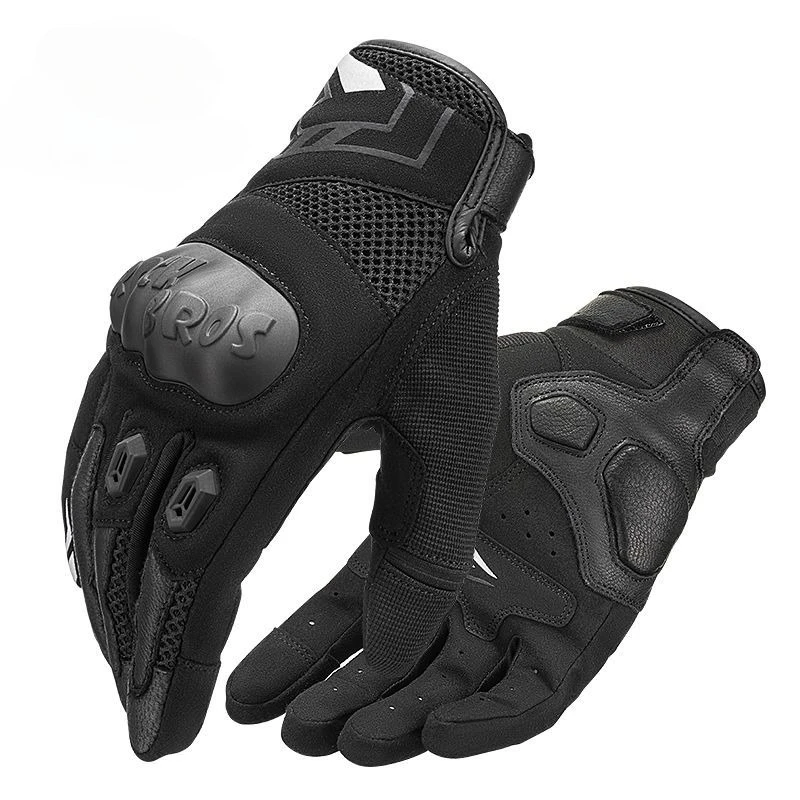 

Genuie Motorcycle Riding Full Finger Gloves, Anti-Drop Motorcycle Rider Gloves, Outdoor Sports Equipment