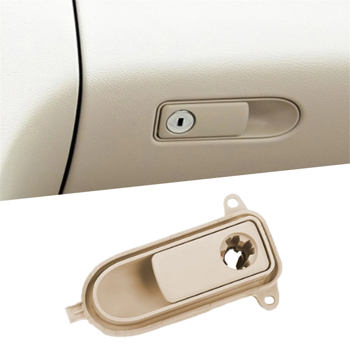 2056800098 Car Glove Box Handle Cover Lid Toolbox Glove Boxes Cover Switch for Mercedes Benz W205 W253 2015-2021