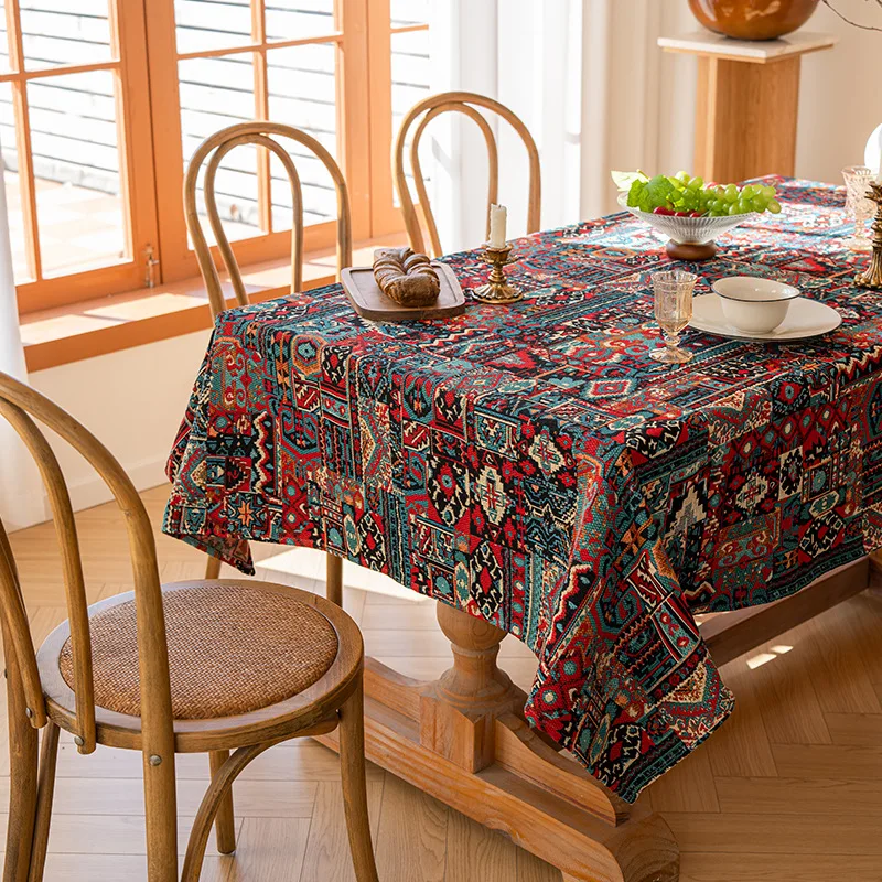 Nordic Tablecloth Fabric Imitation Cotton and Linen Small Fresh Coffee Table Simple Dining Table Rectangular Table Cloth