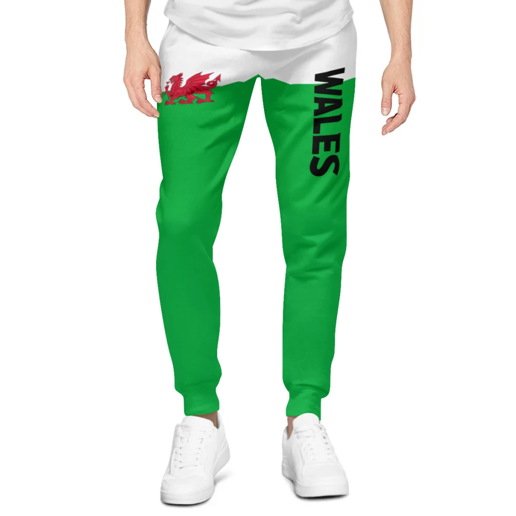 Wales Cymru Vlag Heren Joggingbroek Met Zakken Joggingbroek Voor Heren Sport Casual Joggingbroek Met Trekkoord