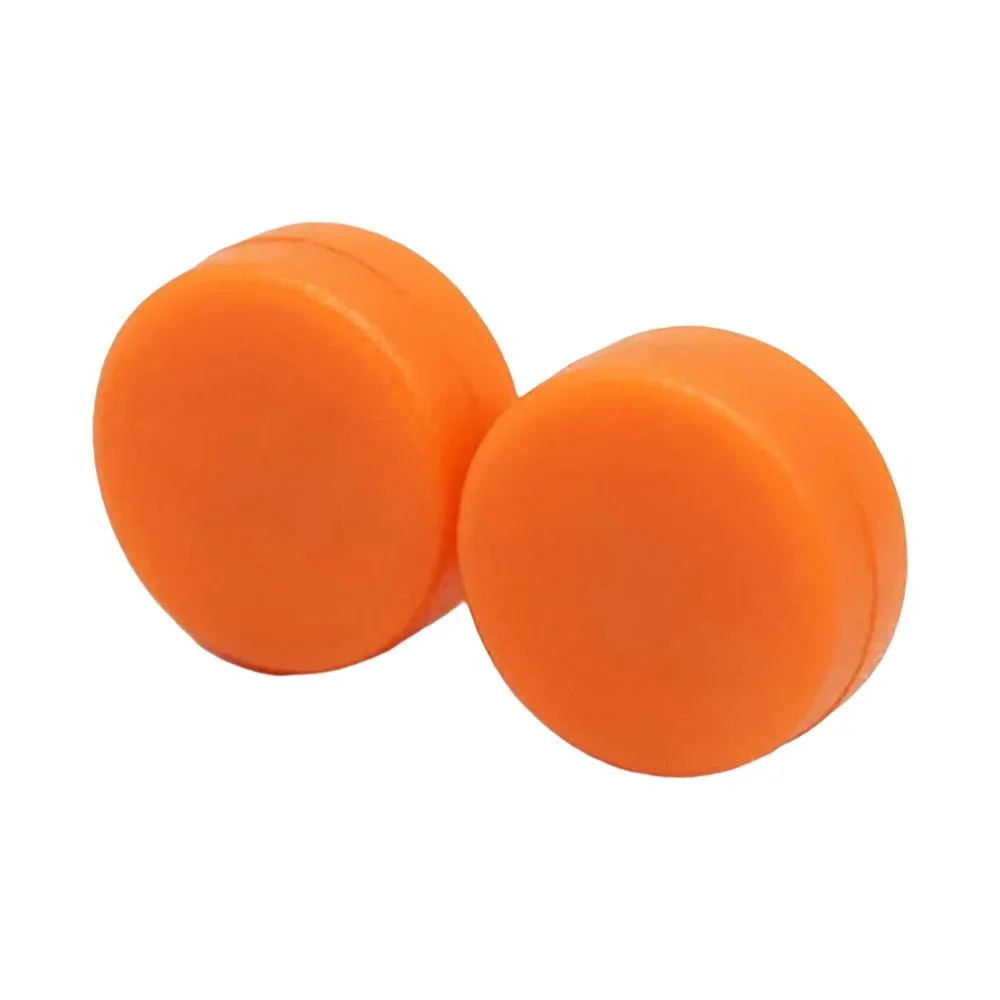 

8/16PCS Rubber Plastic Orange Round Coated Magnet,20×4 mm File magnetism Rubberized magnetic buckle, Office, Home