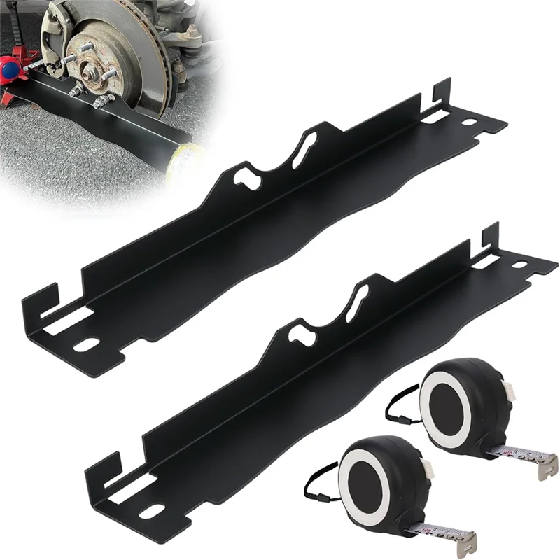 

Wheel Alignment Plate Tool Car Toe Board Wheel Alignment Tool Wheel Alignment Plate Tool With 2 Tape Black