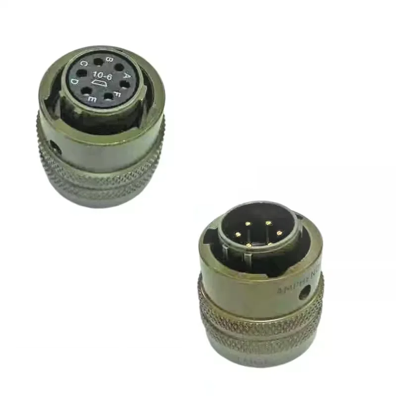 PT06E-10-6S/P(SR) PT02E-10-6P/S PT 26482 MIL PT06E 10-6S 10-6 PT02E 10-6P 6 Pin Core Aviation Plug Connector Waterproof