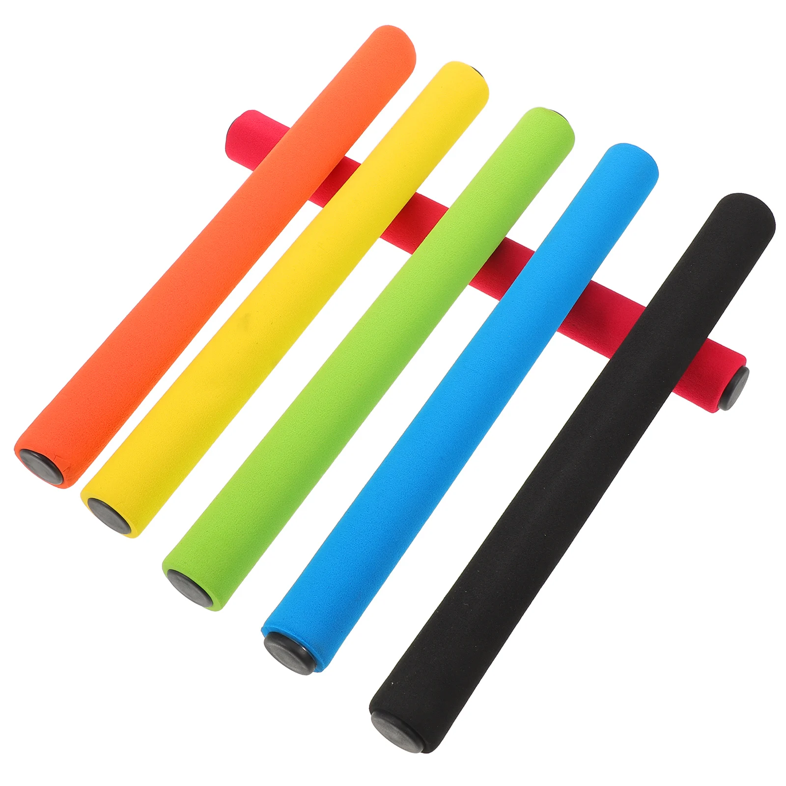 

6Pcs Sponge Relay for Kids Comfortable Holding Durable Construction Suitable for School Pe Classes Kindergarten Games