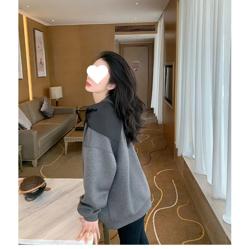 Beautiful  Maternity Clothings Pregnant Women's Autumn Suit Jacket New Fashion Two-piece Autumn and Spring Hoodie + Shark Pants