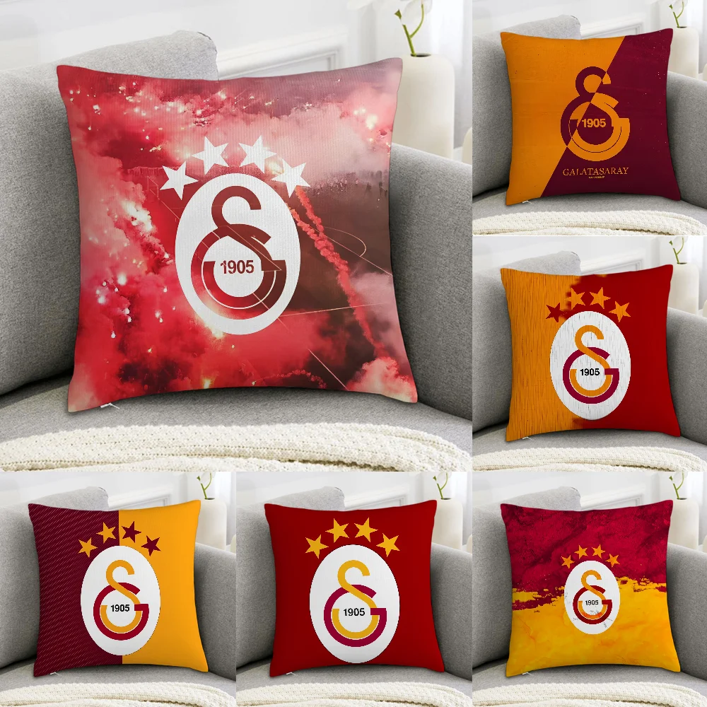 G-Galatasaray Pillow Case Sofa Decorative Home Double-sided Print Plush Square Throw Pillow Covers Cushion Decor Cover