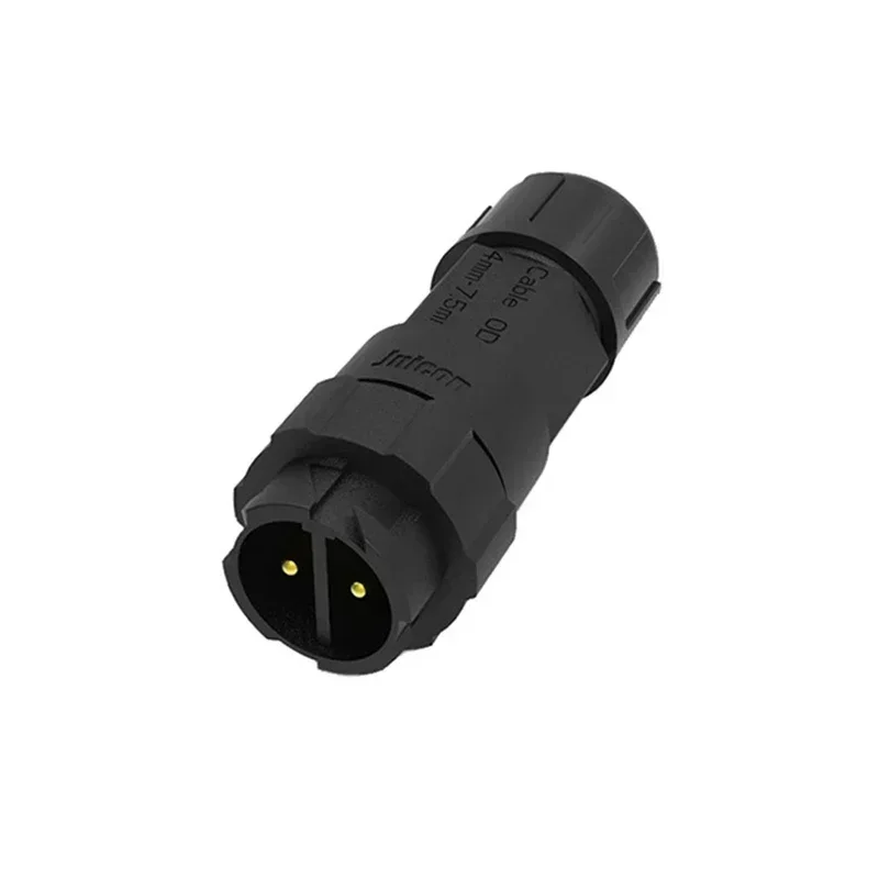 2Pin M16 Power Connector Self-locking Assembly IP67 Waterproof 10A 3 4 Pin Male Female Connectors Outdoor Street Light Wire Plug