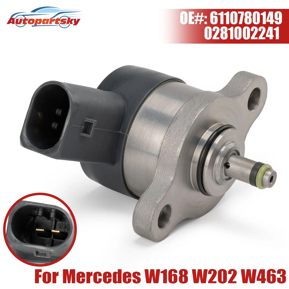 

5080462AA Fuel Injection Pressure Regulator Valve 0281002241 6110780149 For Mercedes W168 W202 CL203 CDI VITO E-Class G-Class